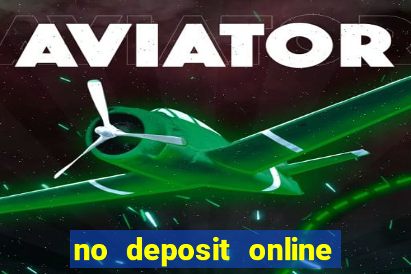 no deposit online casino bonus