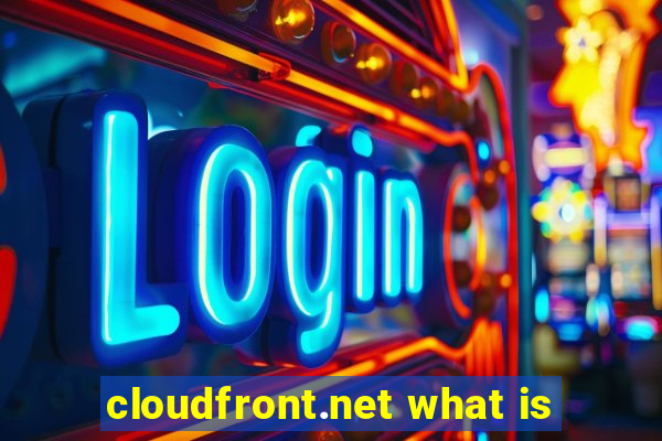 cloudfront.net what is