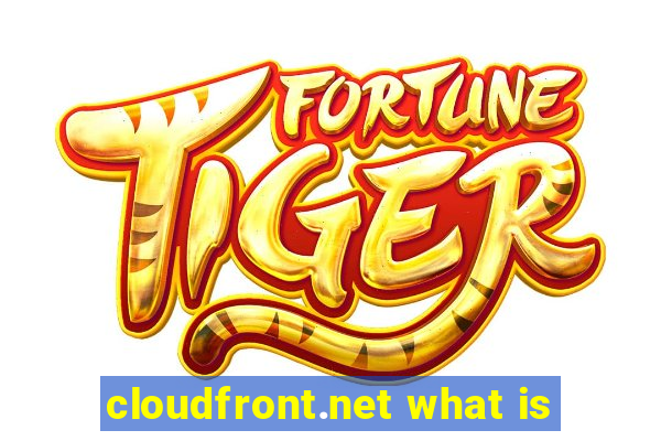 cloudfront.net what is