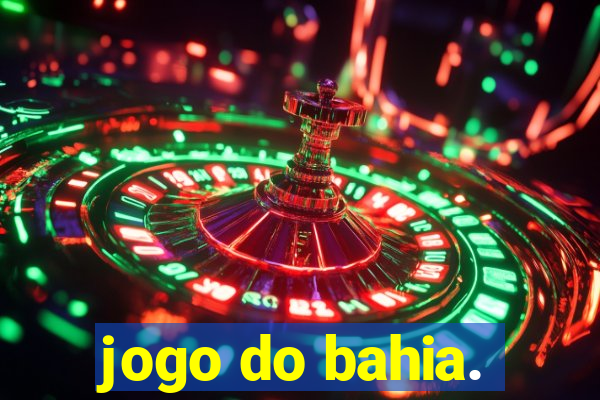 jogo do bahia.