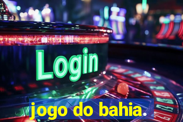 jogo do bahia.