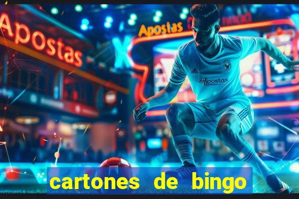 cartones de bingo para imprimir