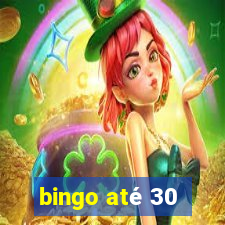 bingo até 30