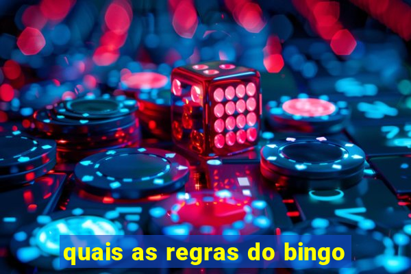 quais as regras do bingo