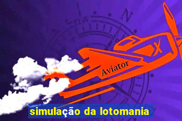 simulação da lotomania