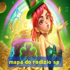 mapa do rodizio sp