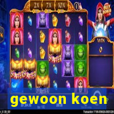 gewoon koen