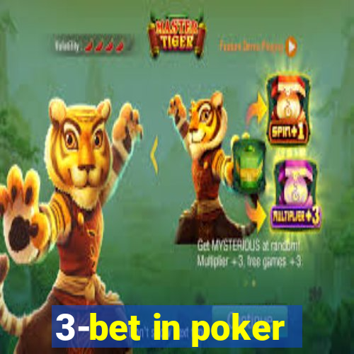 3-bet in poker