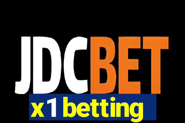 x1 betting