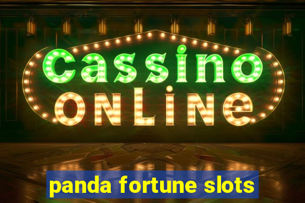 panda fortune slots