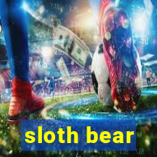 sloth bear