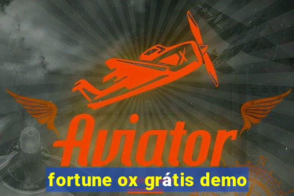 fortune ox grátis demo