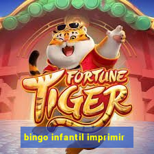 bingo infantil imprimir