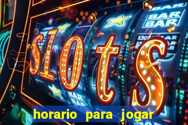 horario para jogar fortune coelho