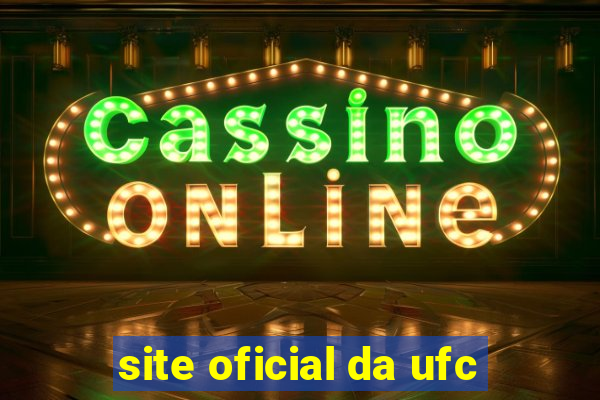 site oficial da ufc