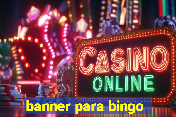 banner para bingo