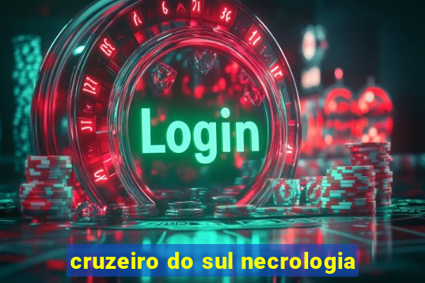 cruzeiro do sul necrologia