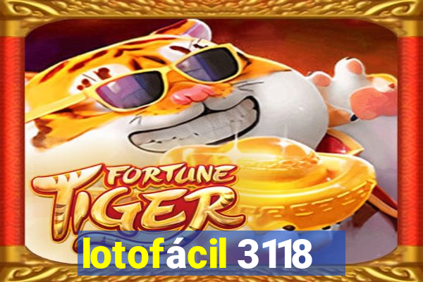 lotofácil 3118