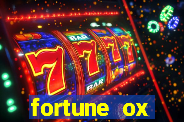 fortune ox plataforma nova