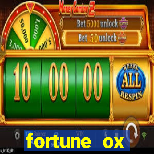 fortune ox plataforma nova