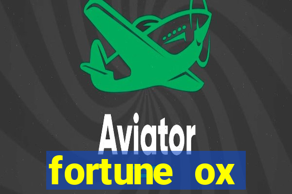 fortune ox plataforma nova