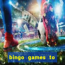 bingo games to play at home