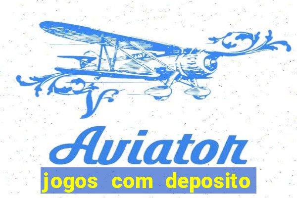 jogos com deposito minimo de 5 reais