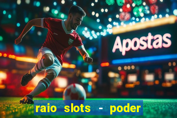 raio slots - poder de zéus