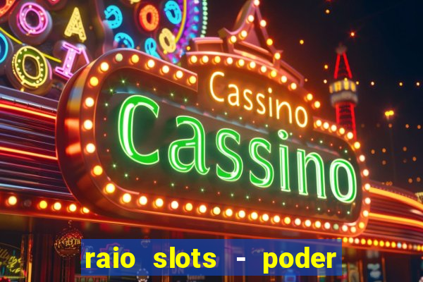 raio slots - poder de zéus