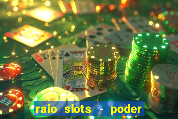 raio slots - poder de zéus