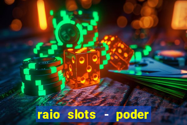 raio slots - poder de zéus