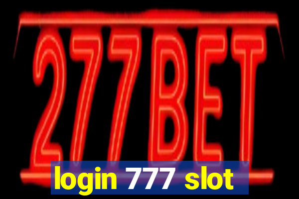 login 777 slot