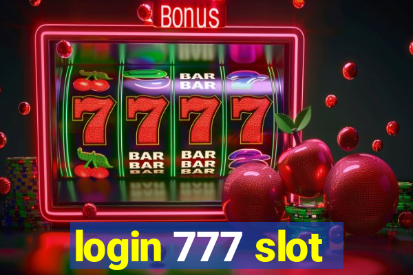 login 777 slot