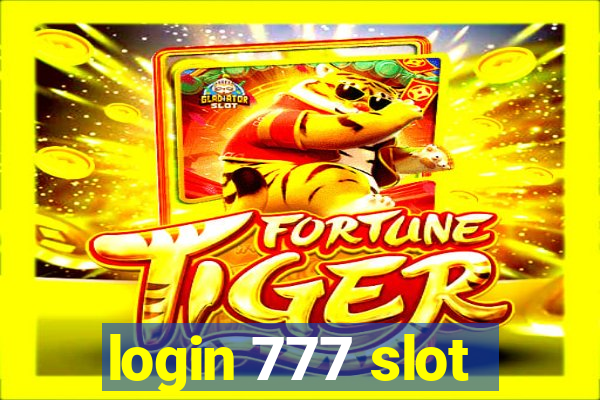 login 777 slot