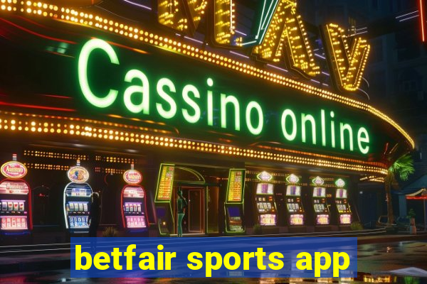 betfair sports app