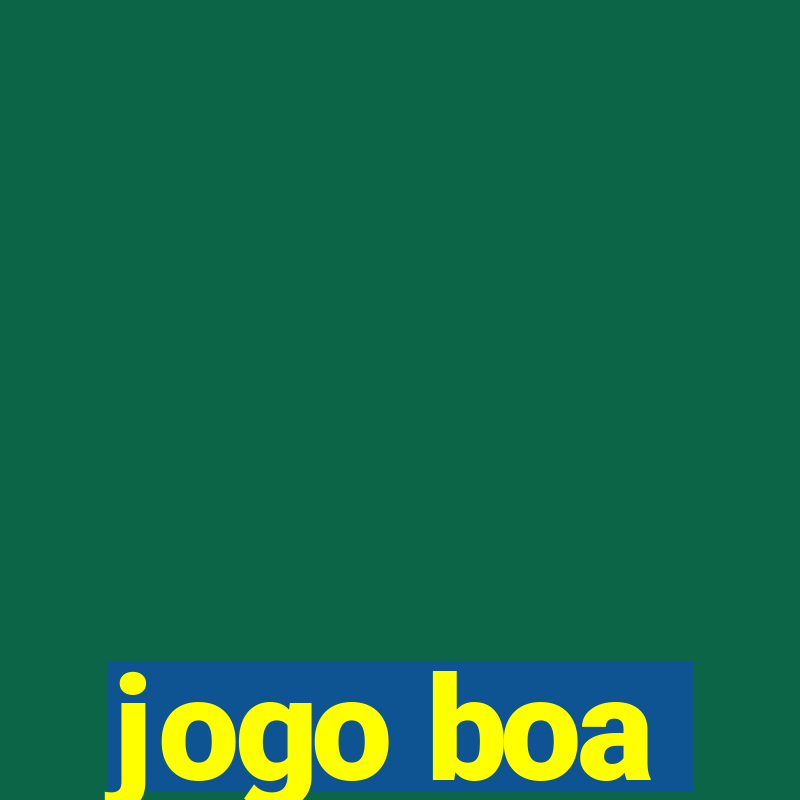 jogo boa