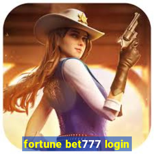 fortune bet777 login