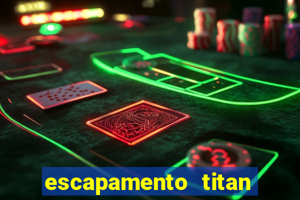 escapamento titan 99 fortuna