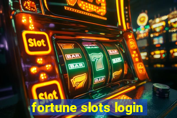 fortune slots login