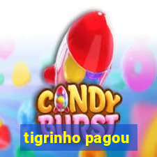 tigrinho pagou