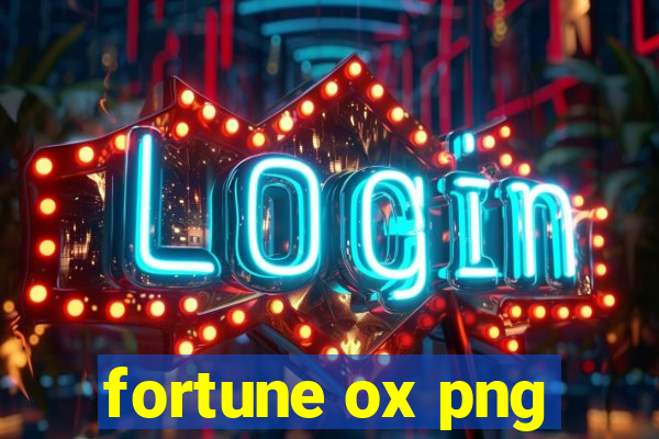 fortune ox png