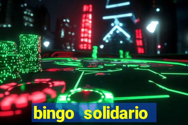 bingo solidario como organizar