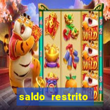 saldo restrito estrela bet