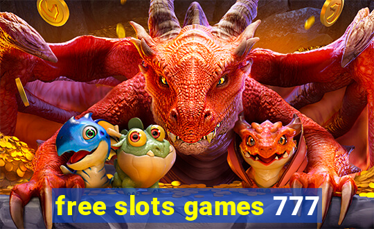 free slots games 777