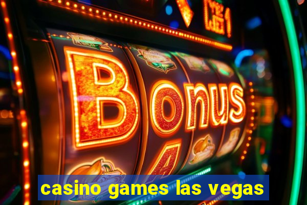 casino games las vegas