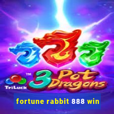 fortune rabbit 888 win