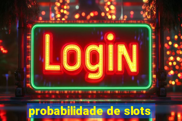 probabilidade de slots