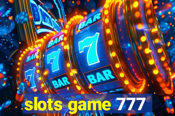 slots game 777