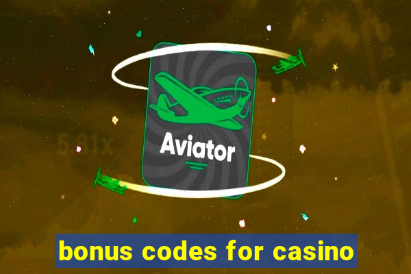 bonus codes for casino