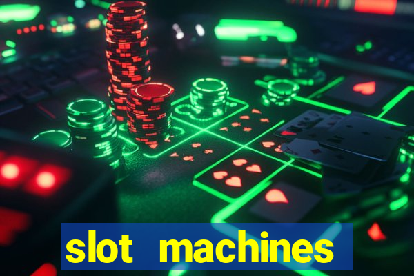 slot machines online gambling